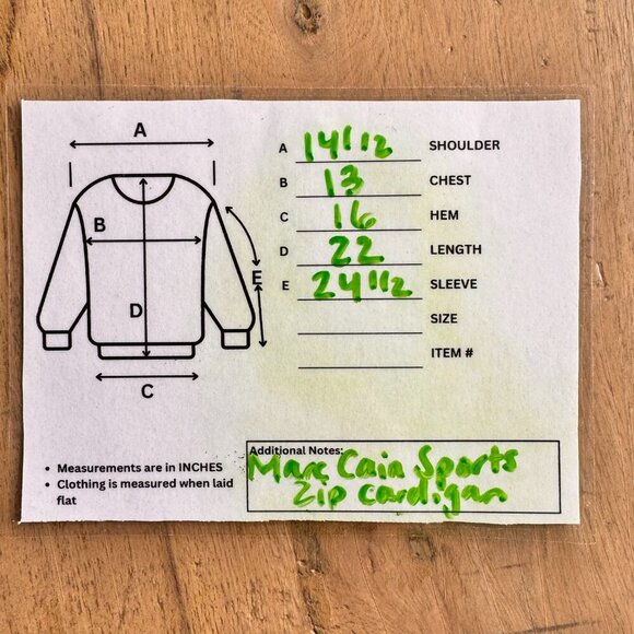 Marc Cain Sports Y2K Beige Striped Zippered Blazer Jacket - Picture 8 of 8